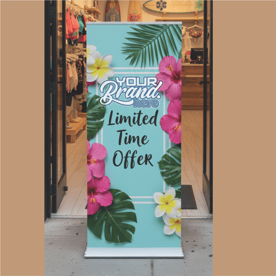 Zuco Pull-Up Deluxe Banner Complete Unit (0,85 x 2m)