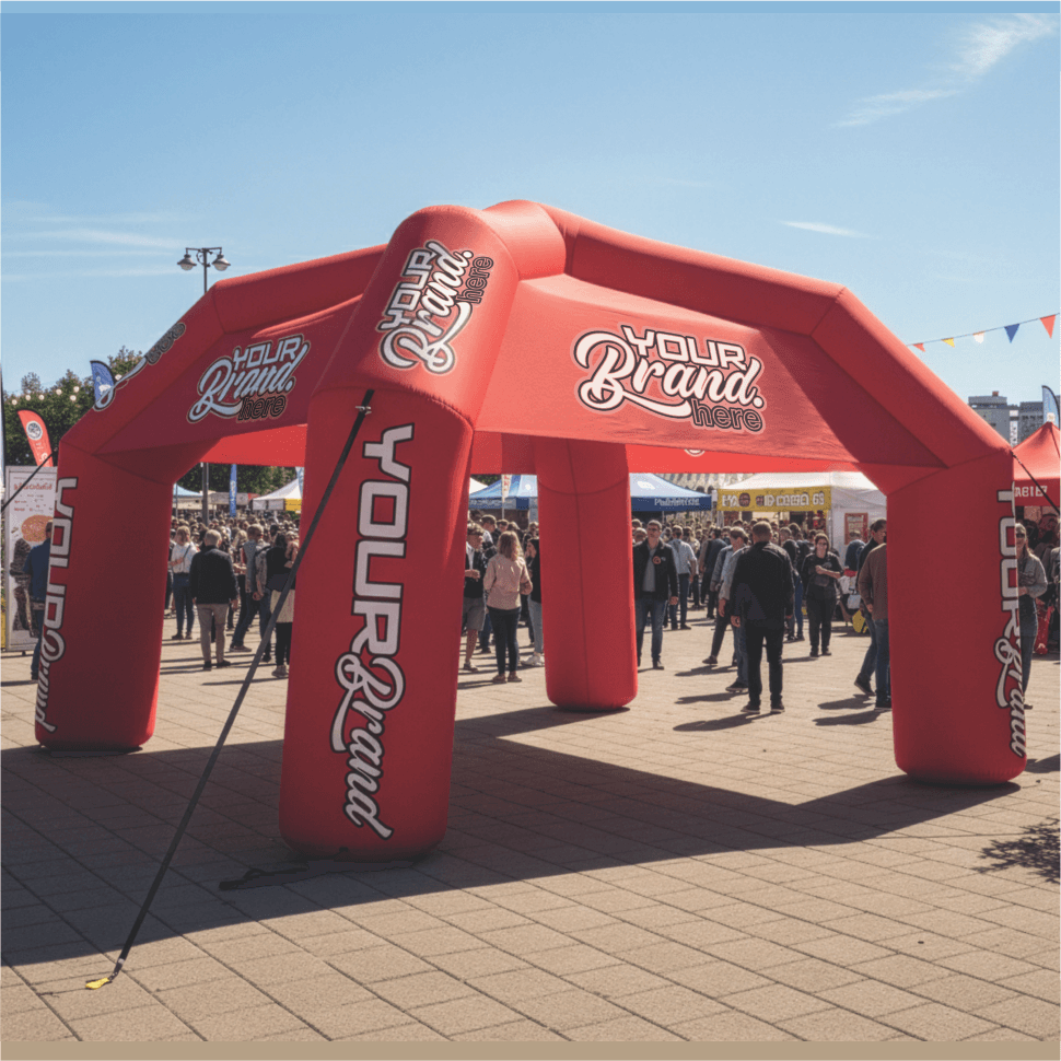 Zuco Inflatable Gazebo - 5.2 X 5.2 X 3.5M