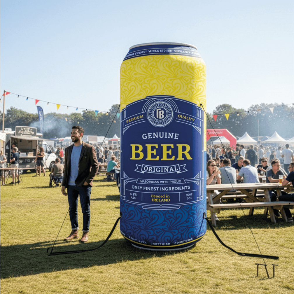 Zuco Inflatable Can - 2.9 X 1.2M