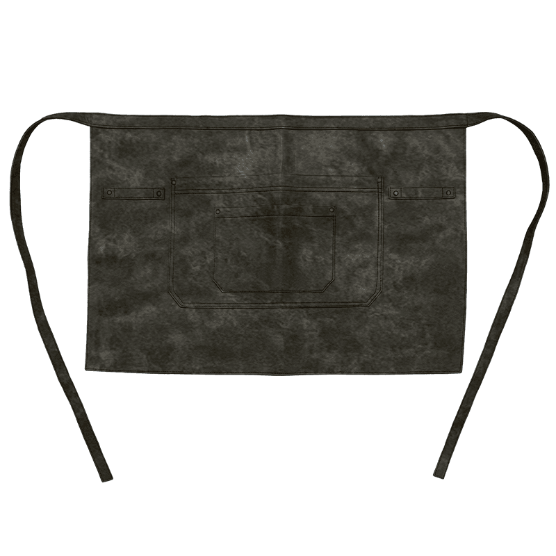 Zuco Half Apron Black