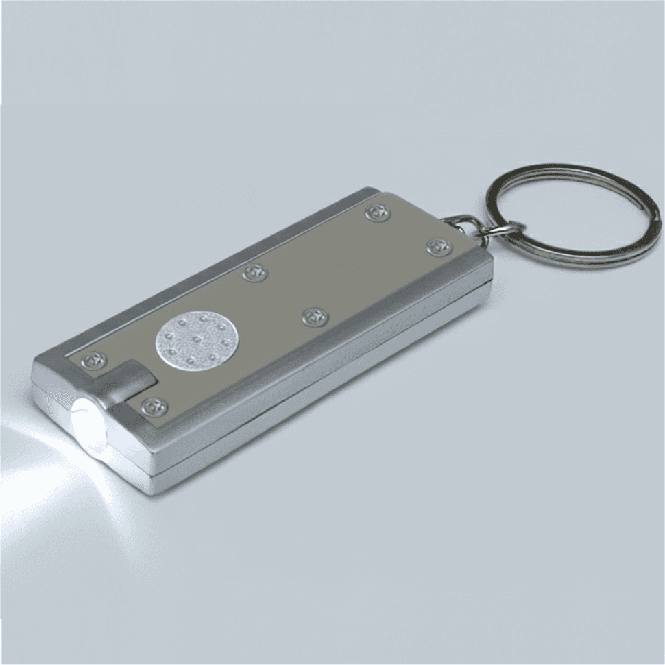 Zuco Torch Keyring - Grey
