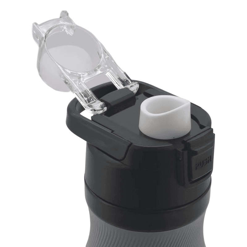 Zuco 600Ml Drifter Bottle - Black/Grey