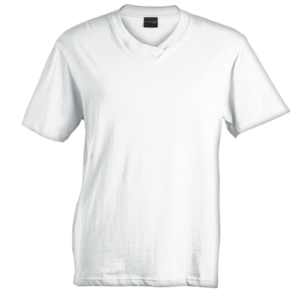 180g Barron V-Neck T-Shirt (TSV180B) - Image 8