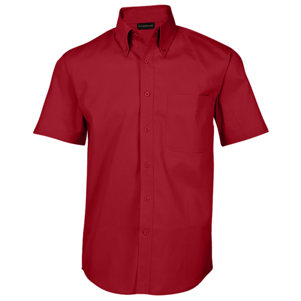 Brushed Cotton Twill Lounge Short Sleeve Mens - Image 4