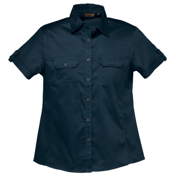 Plain Bush Shirt Ladies - Image 6