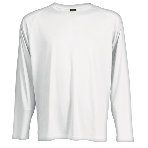 135g Long Sleeve Polyester T-Shirt (TSL135B) - Image 4