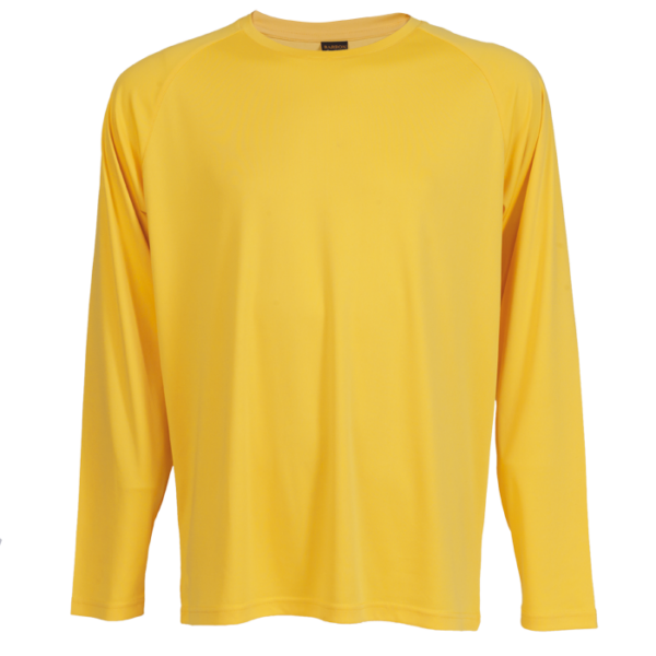 135g Long Sleeve Polyester T-Shirt (TSL135B) - Image 5