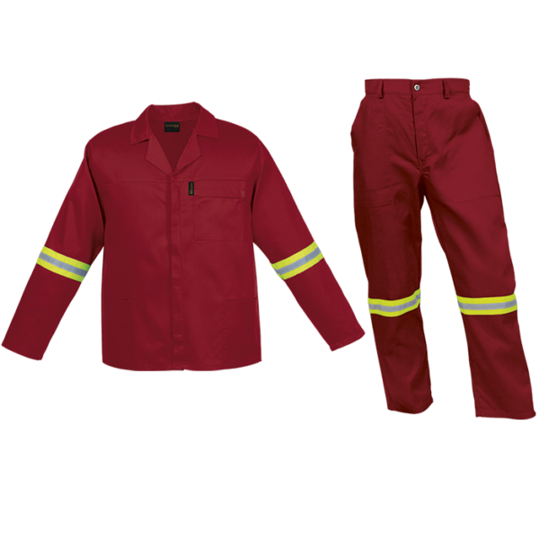 Barron Budget Poly Cotton Conti Suit with Reflective (CS-BR) - Image 8