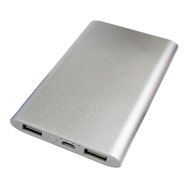 Slim Aluminium 4000 mAh Powerbank - Image 3