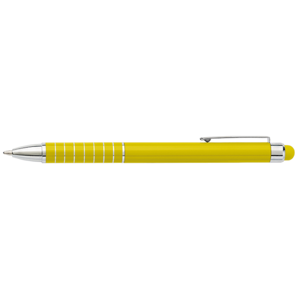 Aluminium Ballpoint Pen with Matching Colour Stylus - Image 4