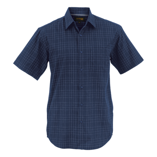 Hamilton Check Lounge Short Sleeve Mens