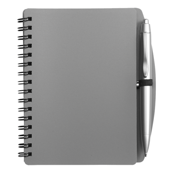 A6 Spiral Notebook and Pen - Image 6