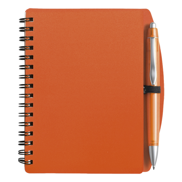 A6 Spiral Notebook and Pen - Image 5