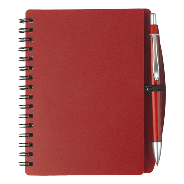 A6 Spiral Notebook and Pen