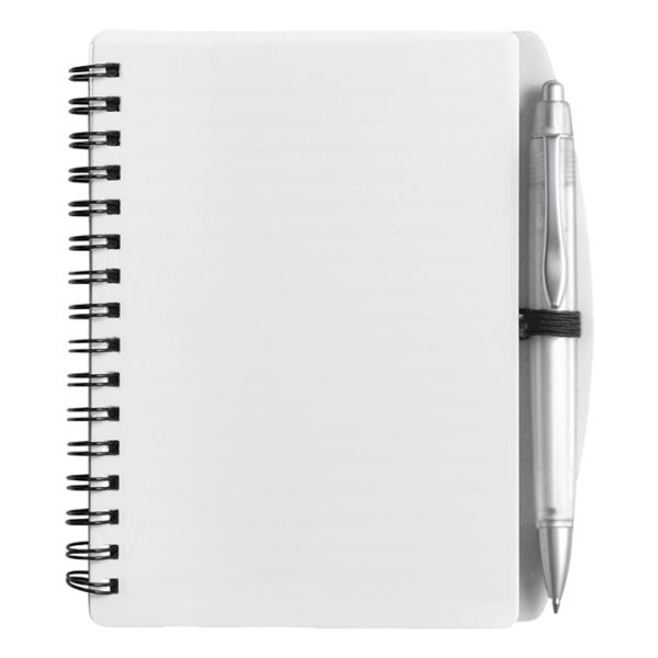 A6 Spiral Notebook and Pen - Image 3