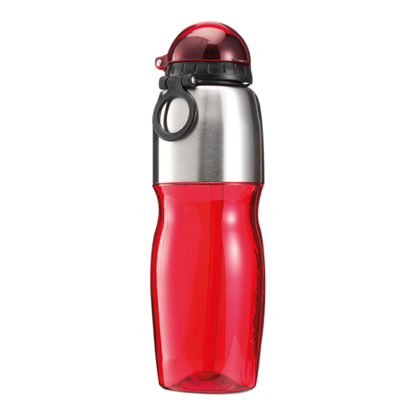 800ml Sports Water Bottle with Foldable Drinking Spout