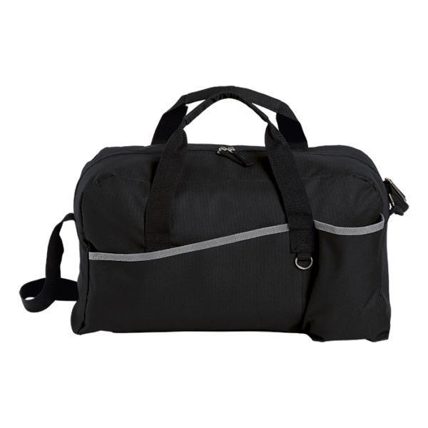 Sports Bag with Grey Trim