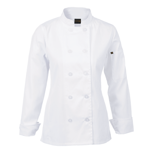 Long Sleeve Savona Chef Jacket Ladies - Image 3