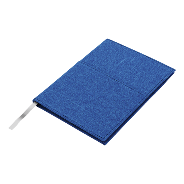 A5 Melange Notebook With Front Pocket - Image 4