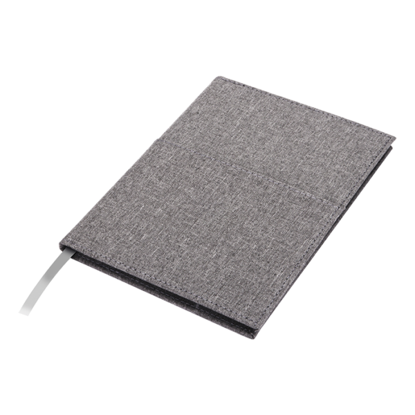 A5 Melange Notebook With Front Pocket - Image 3