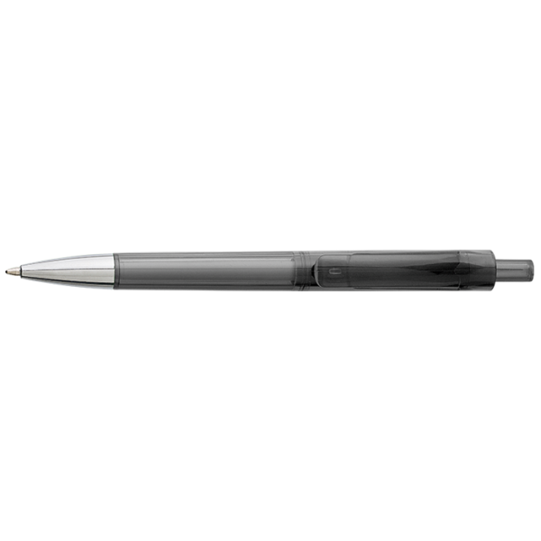 Ballpoint Pen With Transparent Coloured Barrel - Image 5