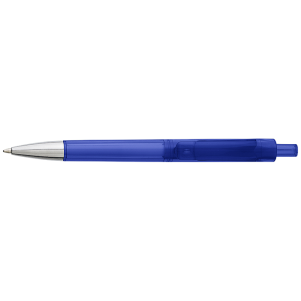 Ballpoint Pen With Transparent Coloured Barrel - Image 6