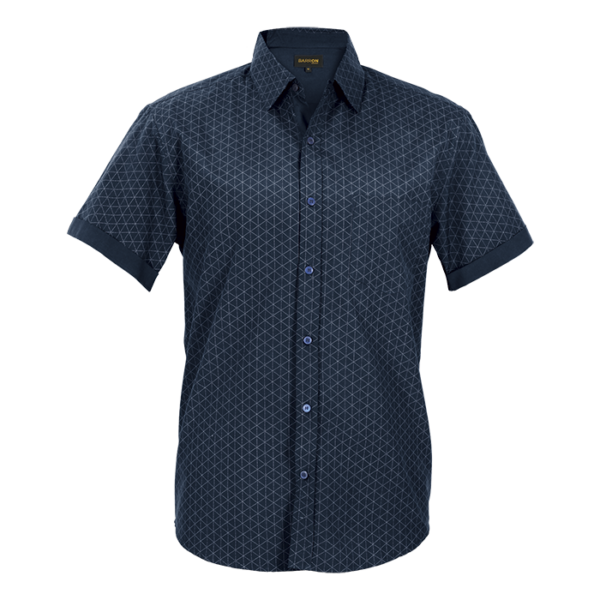 Claremont Lounge Shirt Short Sleeve Mens