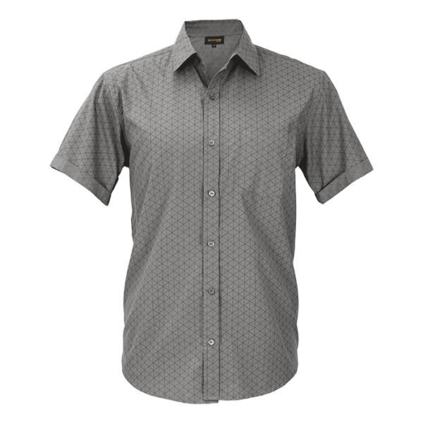 Claremont Lounge Shirt Short Sleeve Mens - Image 4