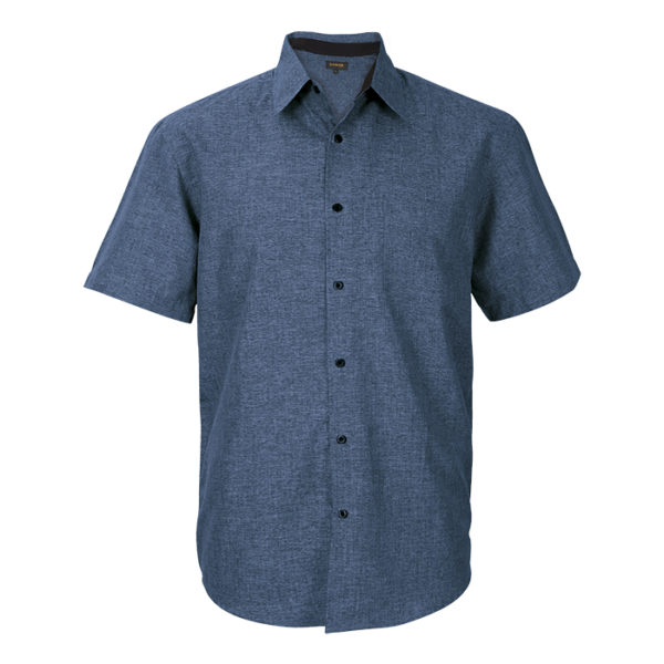 Berlin Lounge Shirt Short Sleeve Mens - Image 3