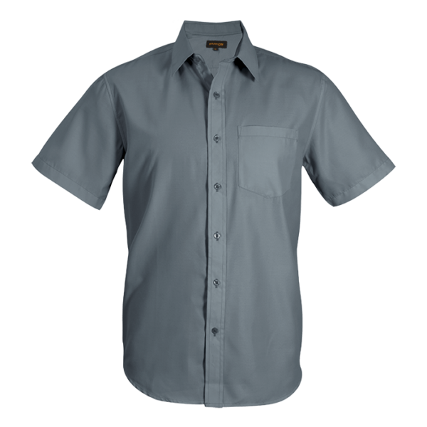 Easy Care Lounge Shirt Short Sleeve Mens - Image 3