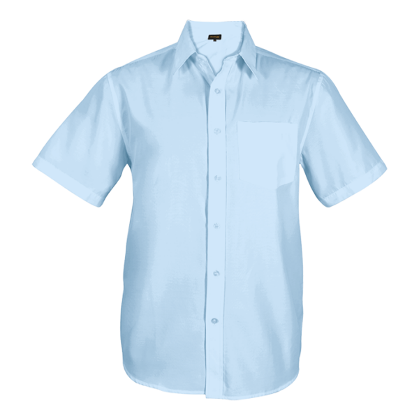 Easy Care Lounge Shirt Short Sleeve Mens - Image 4