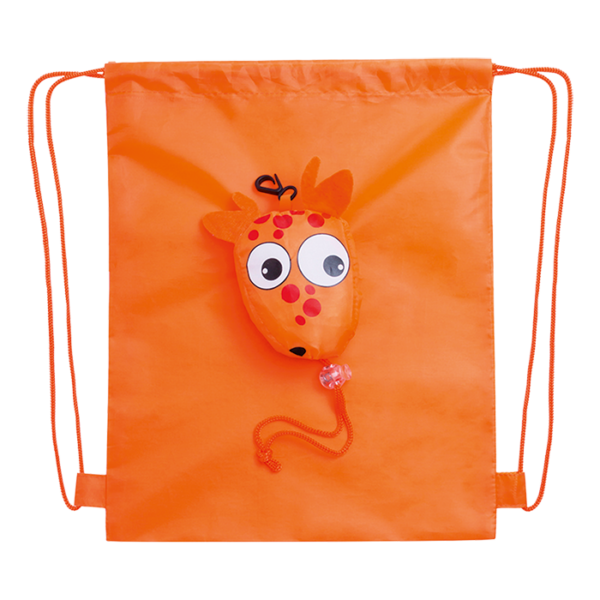 Kissa Foldable Drawstring Bag - Image 3