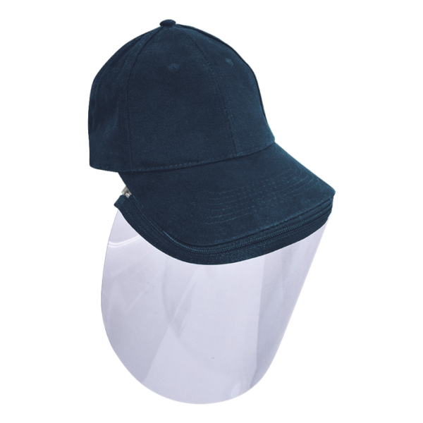 VIZIP 6 Panel Brushed Cotton Caps (Box of 10) - Image 3