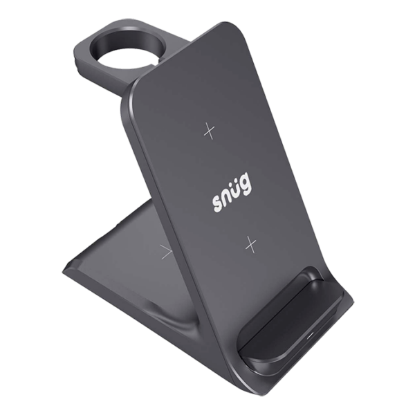 Snug 3 In 1 Wireless Charger Stand 15W