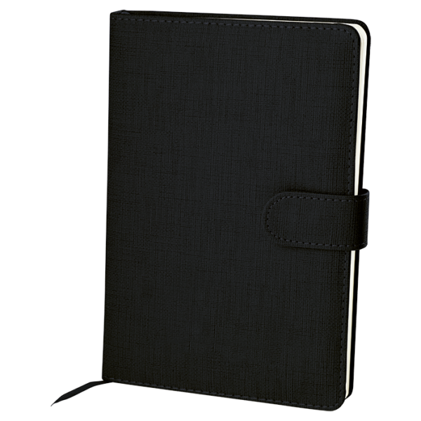 A5 Notebook With Magnetic Clip Cover