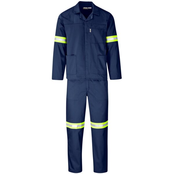 Trade Polycotton Conti Suit - Reflective Arms & Legs - Yellow Tape - Image 6