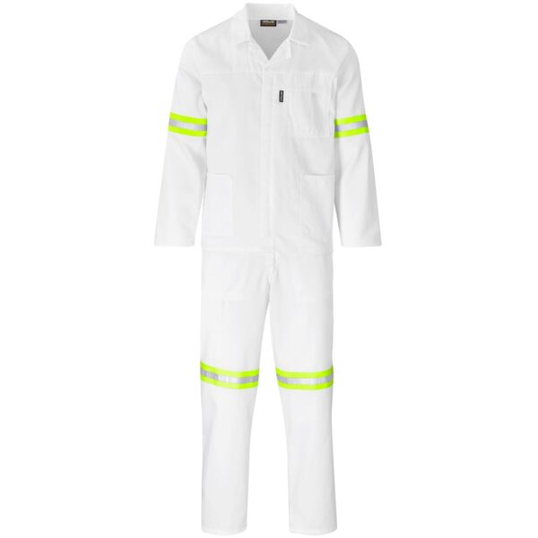 Trade Polycotton Conti Suit - Reflective Arms & Legs - Yellow Tape - Image 10