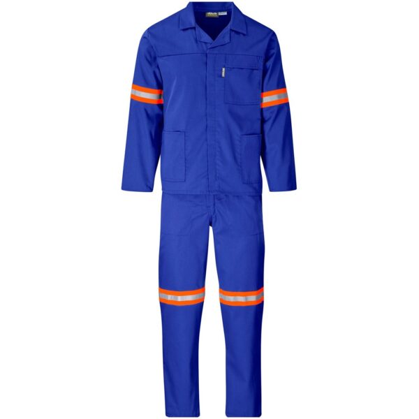 Trade Polycotton Conti Suit - Reflective Arms & Legs - Orange Tape - Image 9