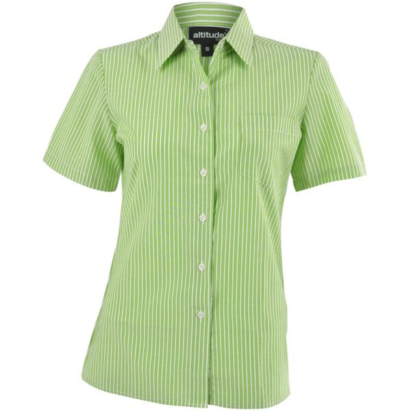 Ladies Short Sleeve Drew Shirt - Lime