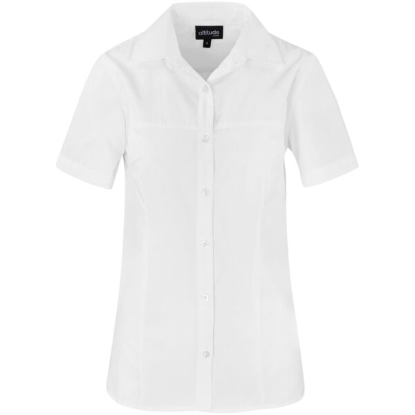 Ladies Short Sleeve Empire Shirt - Image 5