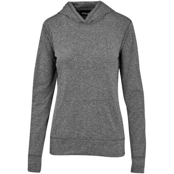 Ladies Fitness Lightweight Hooded Sweater - Image 2