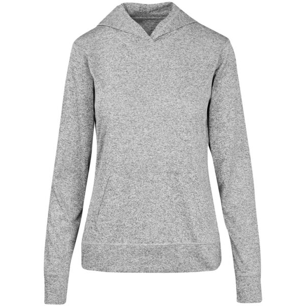 Ladies Fitness Lightweight Hooded Sweater - Image 3