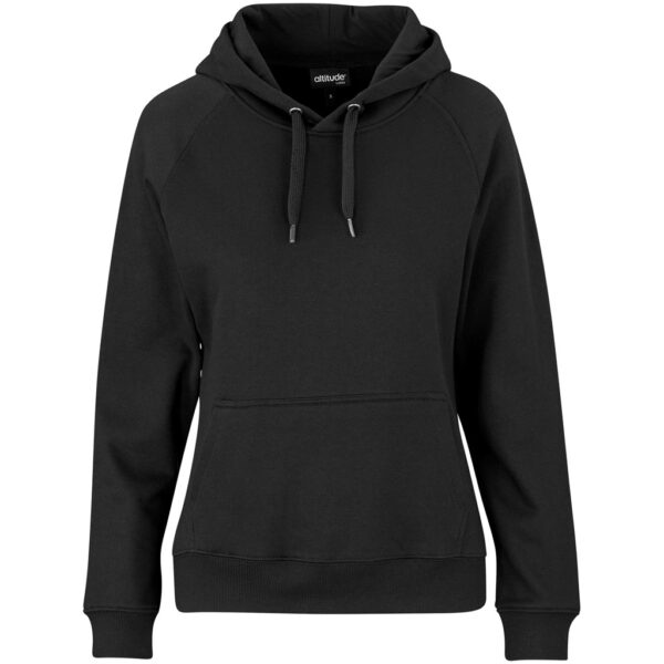 Ladies Harvard Heavyweight Hooded Sweater - Image 2