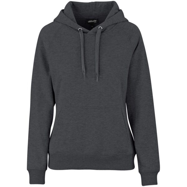 Ladies Harvard Heavyweight Hooded Sweater - Image 3