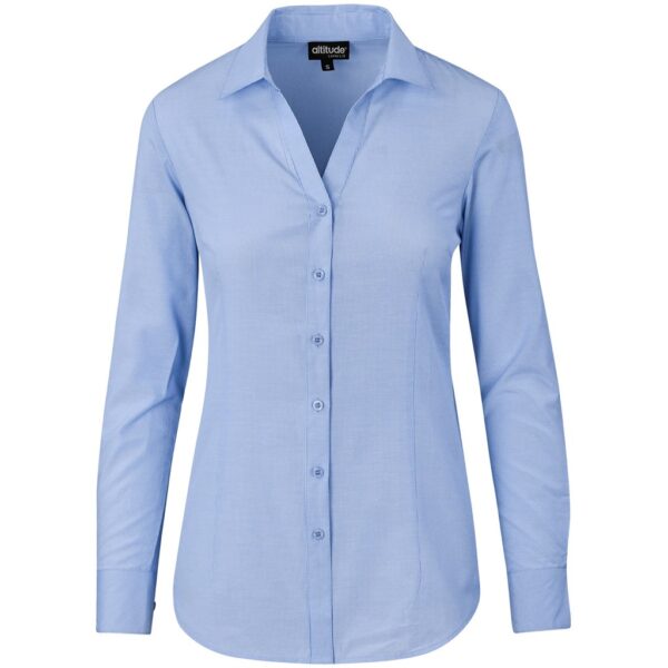 Ladies Long Sleeve Northampton Shirt - Image 4