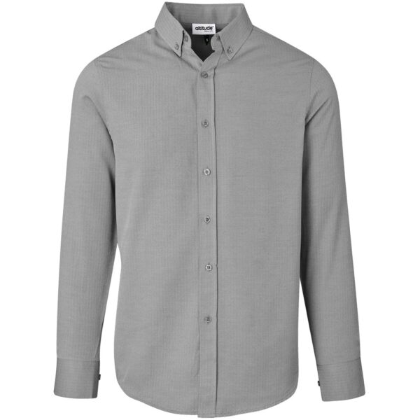 Mens Long Sleeve Nottingham Shirt - Image 2