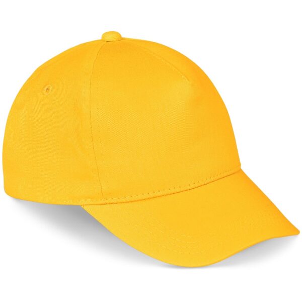 Piccolo Kids 5 Panel Cap - Yellow - Image 10