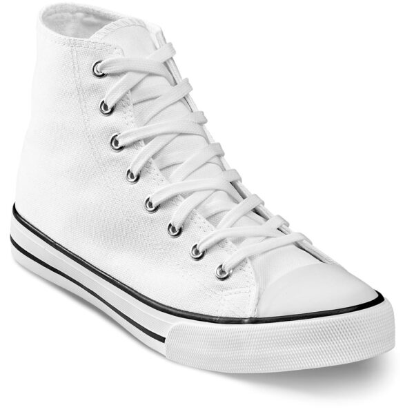 Unisex Retro High Top Canvas Sneaker - Image 6