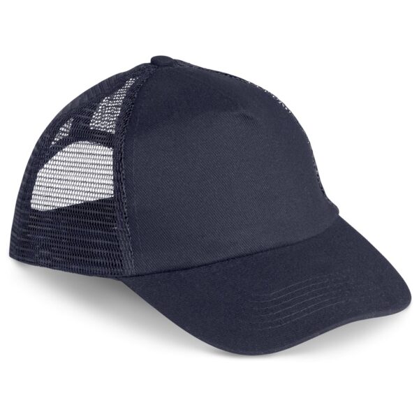 Trucker 5 Panel Cap - Navy/Navy - Image 6