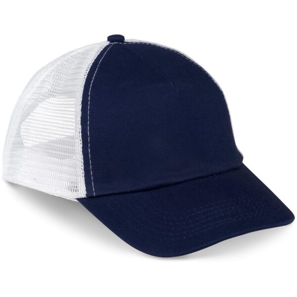 Trucker 5 Panel Cap - Navy/Navy - Image 5